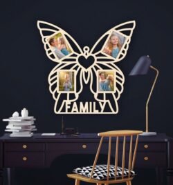 Butterfly photo frame Butterfly photo frame