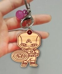Captain America keychain