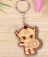 Captain America keychain