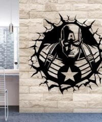 Captain American wall decor