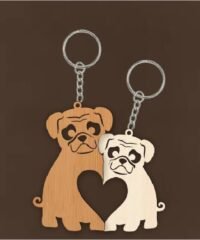 Dog key chain