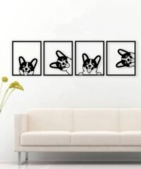 Dog wall decor