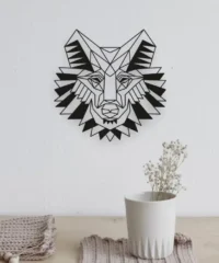 Geometric wolf