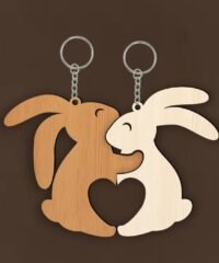 Rabbit keychain