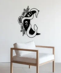 Snake and moon