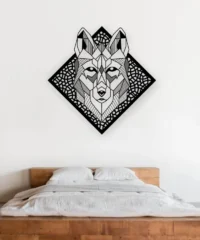 Wolf wall decor
