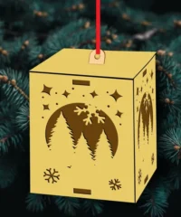 Christmas hanging box