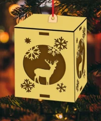 Christmas hanging box
