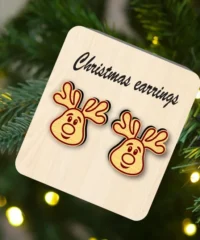 Deer earrings