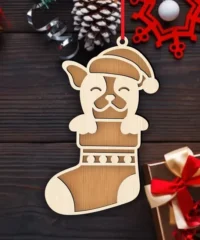Dog Christmas ornament (2)