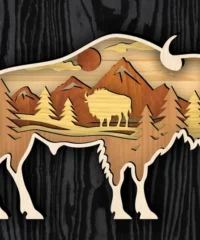 Layered Bison