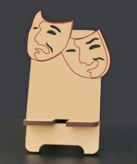 Masks phone stand