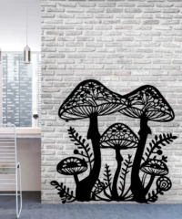 Mushroom wall decor