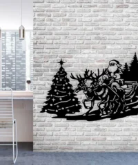 Santa Claus wall decor