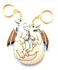 Dragon keychain