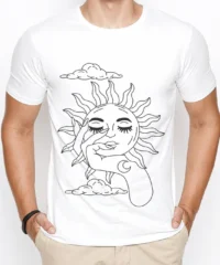 Sun with hand