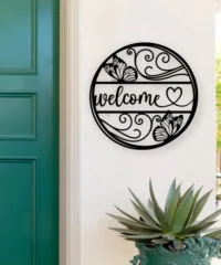 Welcome sign