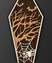 Layered coffin