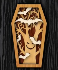 Layered coffin