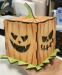 Pumpkin lamp