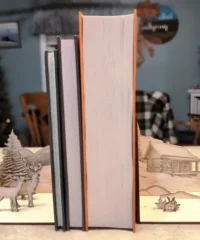 Christmas bookend