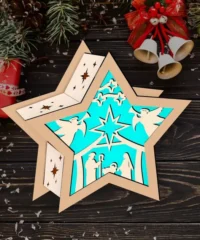 Christmas star lamp