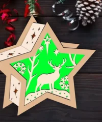 Christmas star lamp