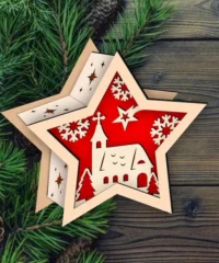 Christmas star lamp