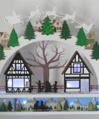 Christmas village light