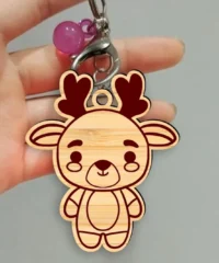 Deer keychain