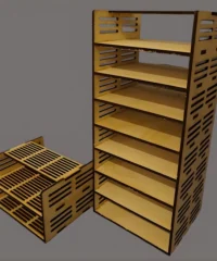 Desktop Storage Shelves