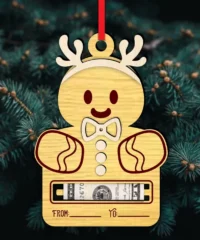 Gingerbread money holder