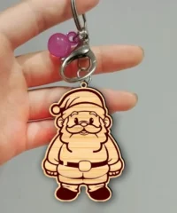 Santa Claus keychain