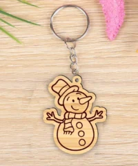 Snowman keychain