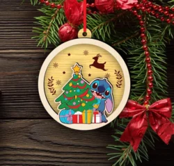 Stitch Christmas ball Stitch Christmas ball
