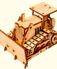 Bulldozer model - 3d puzzle