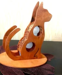 Cat lamp - 3d puzzle
