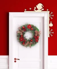 Christmas Door Corner