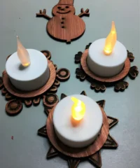 Christmas candlestick