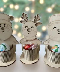 Christmas chocolate holder