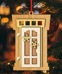 Christmas door ornaments
