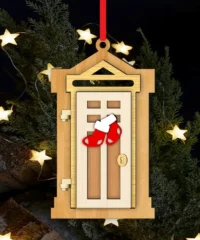 Christmas door ornaments