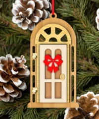 Christmas door ornaments