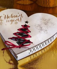 Heart shaped gift box