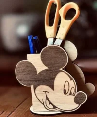 Mickey mouse pencil holder