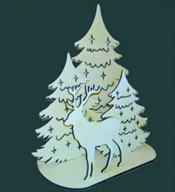 New Year Christmas Composition New Year Christmas Composition