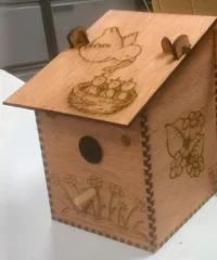 Plywood Bird Nesting Box