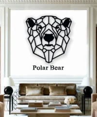 Polygon polar bear