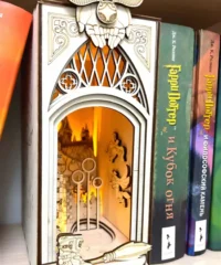 Quidditch cup book nook