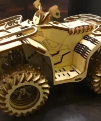 Wooden ATV - 3d puzzle